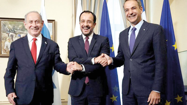 Kudüs’te Rum Yunan İsrail görüşmesi... Bu üçlünün derdi Türkiye