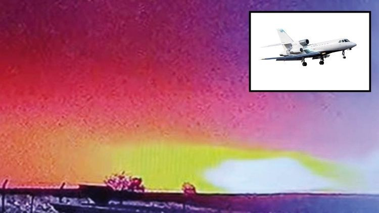 Libya askeri heyetinin jeti düştü