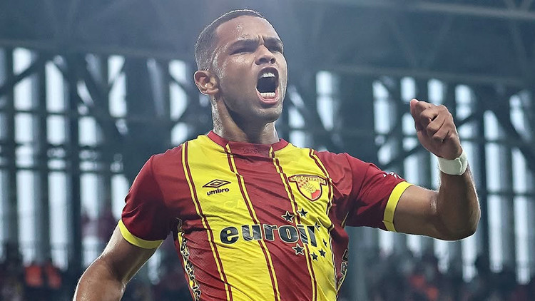 Göztepede ilk devrenin yıldızı Juan oldu