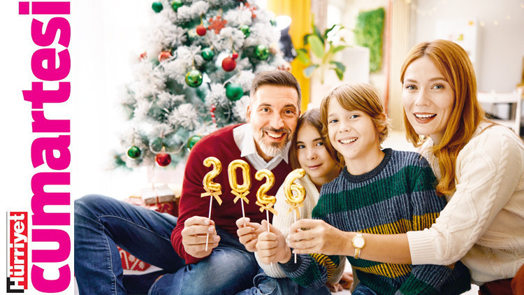 Miniklerle evde yılbaşı kutlaması