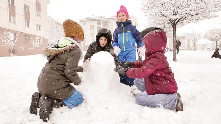 İzlanda soğuğu dondurdu