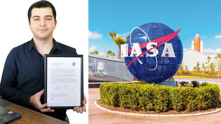 NASA’dan Hasan’a teşekkür