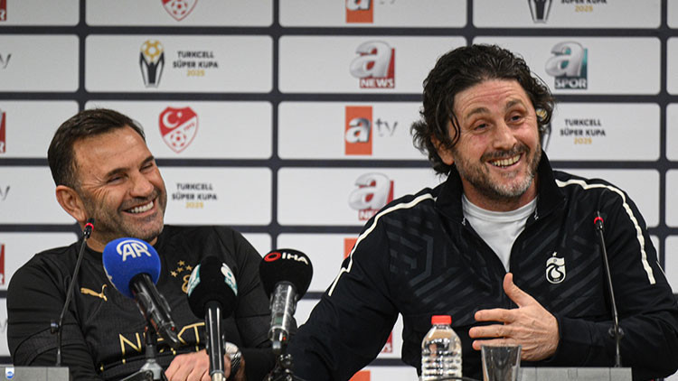 Fatih Tekke ve Okan Buruktan güldüren diyalog ve Süper Kupa yorumu: Bizim için çok değerli