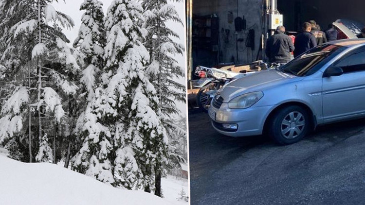 2 gün kar yağışı etkili oldu: Vatandaş hazırlıksız yakalandı Hepsi buz tuttu