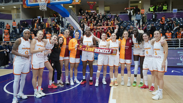 Galatasaray Çağdaş Faktoring finalde Fenerbahçe Opetin rakibi oldu