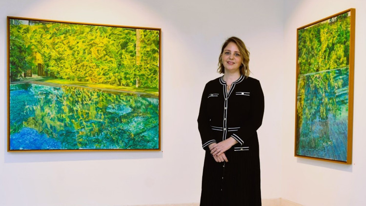 Claire Arkas’ın 14üncü kişisel sergisi “Işığın Aralığı” sanatseverlerle buluşuyor