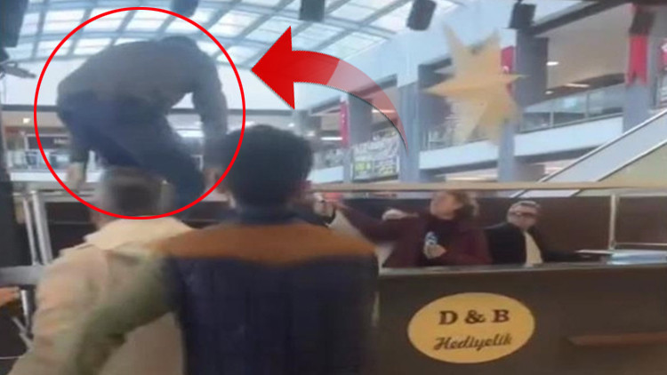 Beylikdüzünde alışveriş merkezinde Yer kiralama kavgası