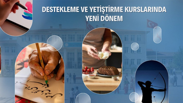 Destekleme ve Yetiştirme Kurslarında yeni dönem