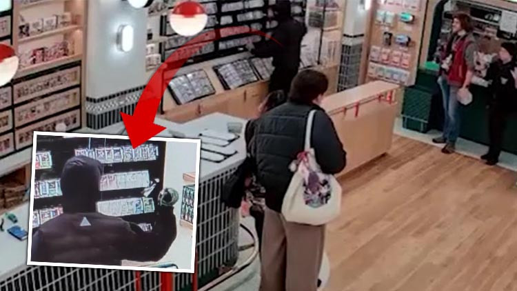 Pokemon mağazasında soygun: 100 bin dolarlık hırsızlık
