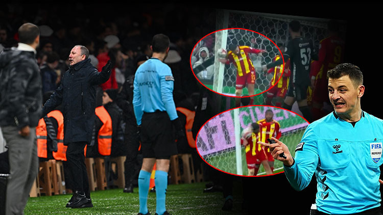 Dolmabahçeye damga vuran pozisyon: Beşiktaştan penaltı beklentisi