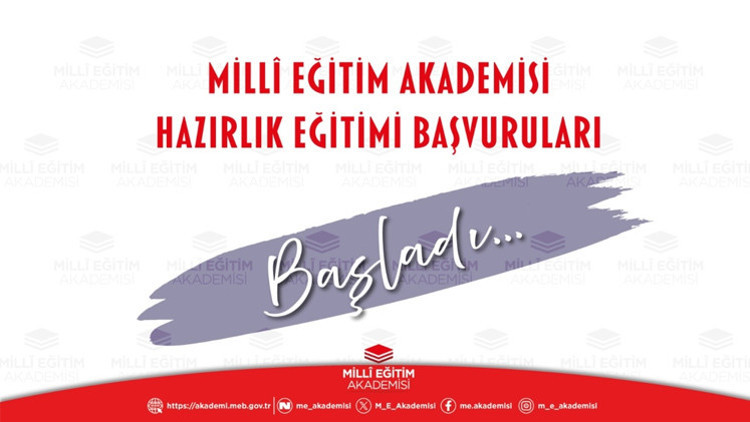Millî Eğitim Akademileri için başvurular başladı