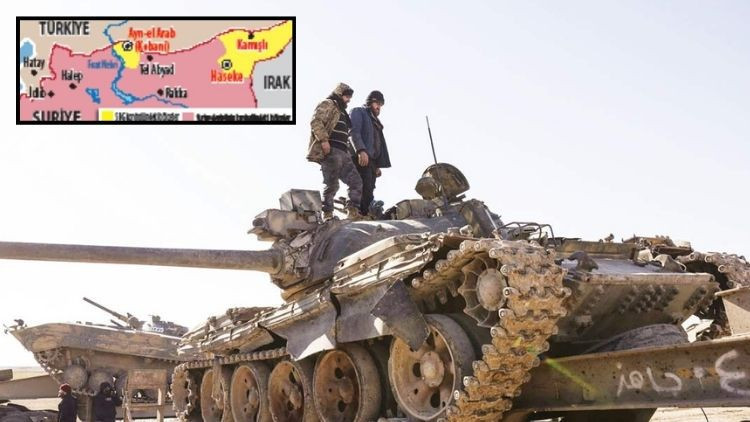 Suriye’de iki SDG cebi kaldı… SDG’ ye Şam’dan 4 günlük süre Suriye’de iki SDG cebi kaldı… SDG’ ye Şam’dan 4 günlük süre