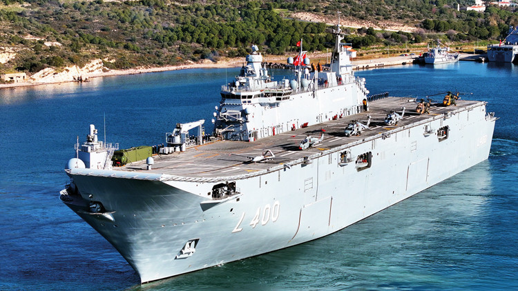 Bahriyeli sefere çıktı