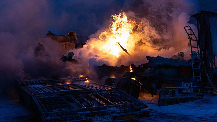 Rusyadan Ukraynaya 21 füze ve 375 İHA ile saldırı