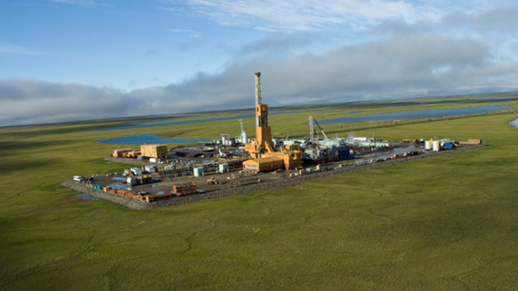 ABDde petrol sondaj platformu alev aldı