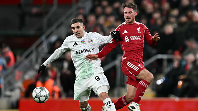 Liverpool 6-0 Karabağ maç özeti (UEFA Şampiyonlar Ligi)