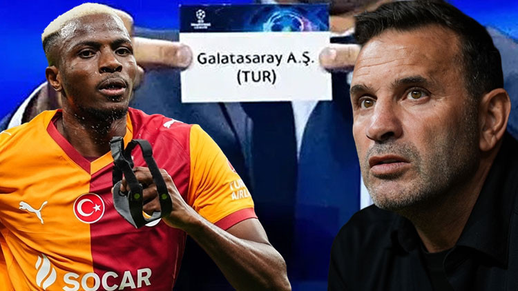 Galatasarayın Şampiyonlar Ligindeki muhtemel rakipleri belli oldu İşte kura çekim saati ve günü