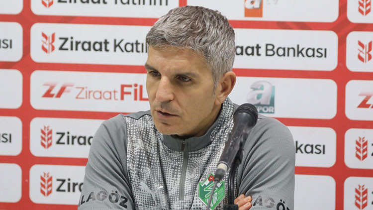Iğdır FK Teknik Direktörü Kenan Koçaktan 6-0lık Antalyaspor maçı açıklaması