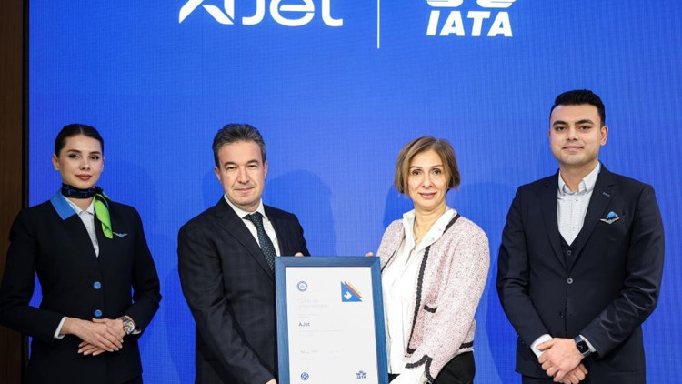 AJet, IATA sertifikasını aldı AJet, IATA sertifikasını aldı