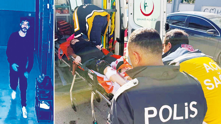 Hamile eşini vurup kaçtı