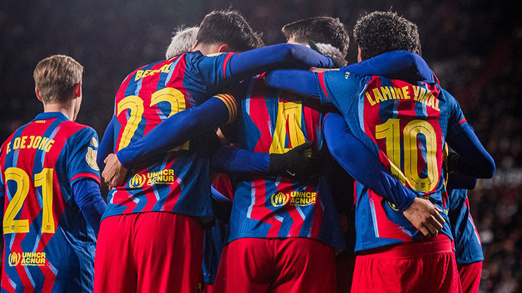 Barcelona, Kral Kupasında yarı finalde