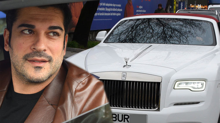 Burak Özçivit 35 milyon liralık aracıyla Etiler trafiğinde Burak Özçivit 35 milyon liralık aracıyla Etiler trafiğinde