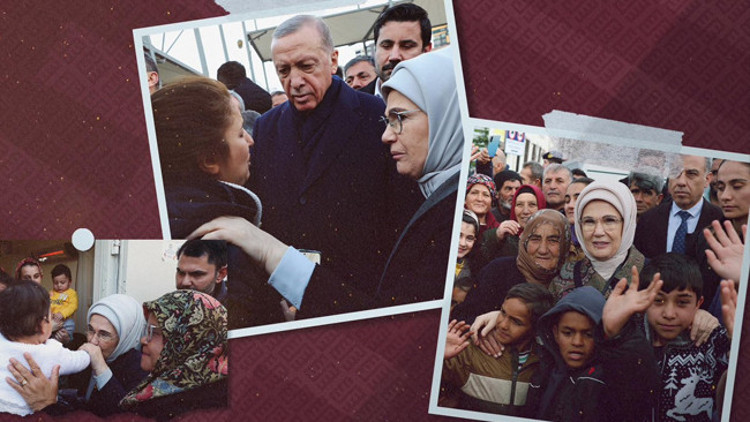 Emine Erdoğandan 6 Şubat depremlerinin yıl dönümüne ilişkin paylaşımı