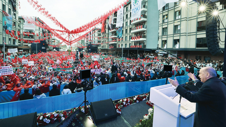 Erdoğan: 86 milyon olarak küllerimizden doğduk