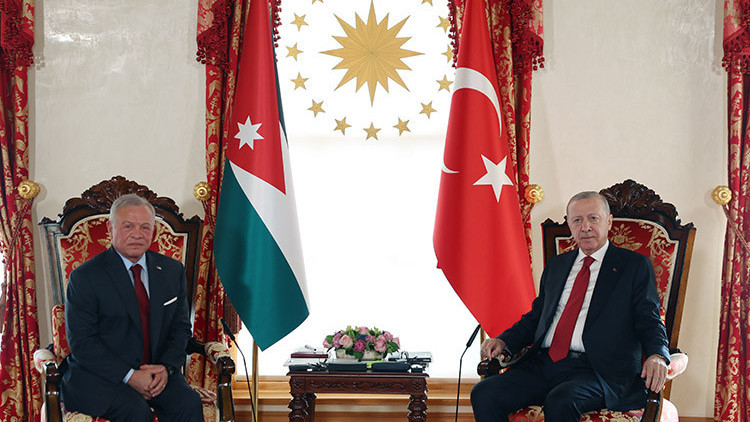 Cumhurbaşkanı Erdoğan, Ürdün Kralı 2. Abdullah ile bir araya geldi