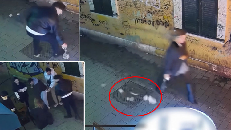 Turistin düşen paralarını esnaf topladı... Teşekkür bile etmedi, saçını tarayıp gitti Turistin düşen paralarını esnaf topladı... Teşekkür bile etmedi, saçını tarayıp gitti