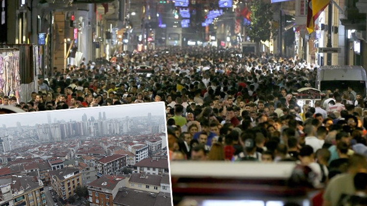 Türkiyede en yüksek nüfusa sahip ilçeler açıklandı: İlk kez bir ilçenin nüfusu 1 milyonu geçti Türkiyede en yüksek nüfusa sahip ilçeler açıklandı: İlk kez bir ilçenin nüfusu 1 milyonu geçti