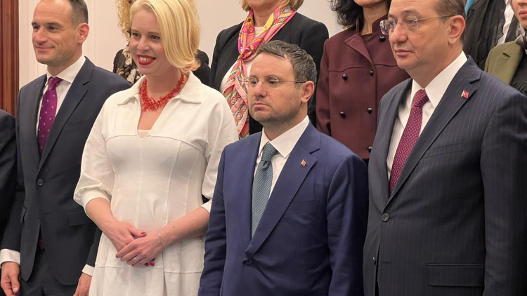 Bakan Gürlek, Slovenya Ulusal Meclis Başkanı Zupancic ile görüştü Bakan Gürlek, Slovenya Ulusal Meclis Başkanı Zupancic ile görüştü