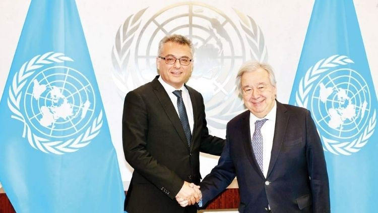 Erhürman Guterres’e Kıbrıs formülünü anlattı Erhürman Guterres’e Kıbrıs formülünü anlattı