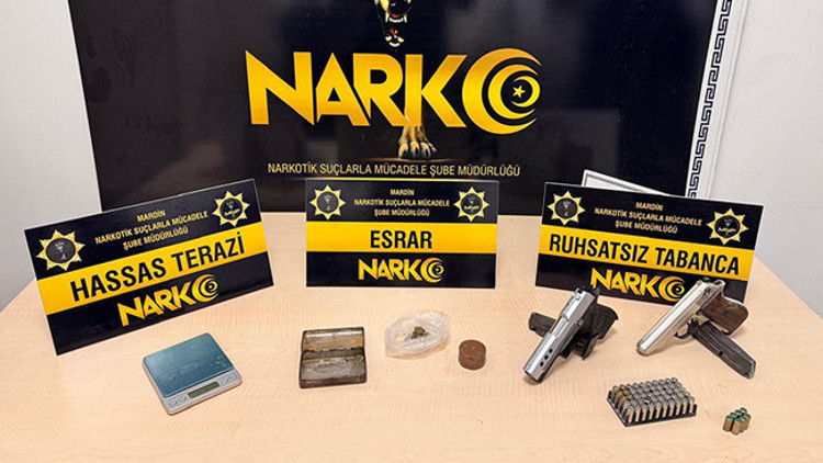 Mardinde uyuşturucu operasyon: 2 şüpheli yakalandı