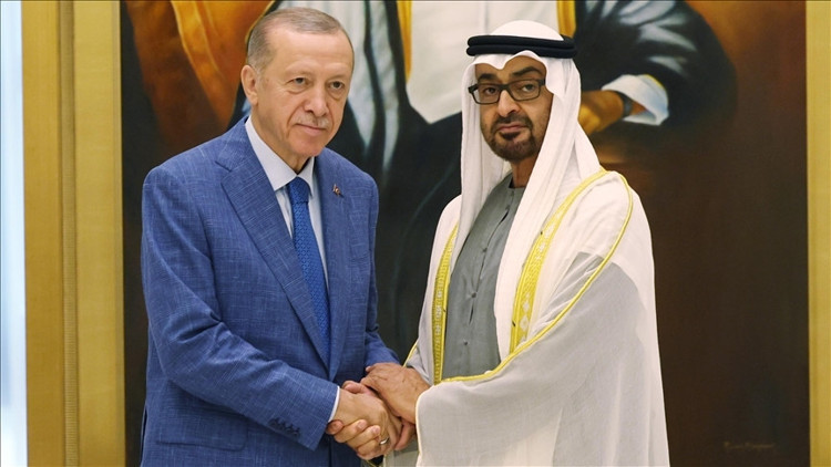 Son dakika.... Cumhurbaşkanı Erdoğan, BAE lideri Al Nahyan ile görüştü