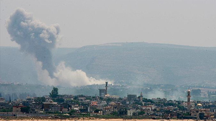 İsrailden Lübnanın güneyine hava saldırısı