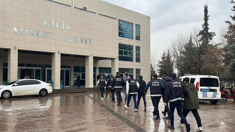 Kiliste uyuşturucu operasyonu; 7 tutuklama