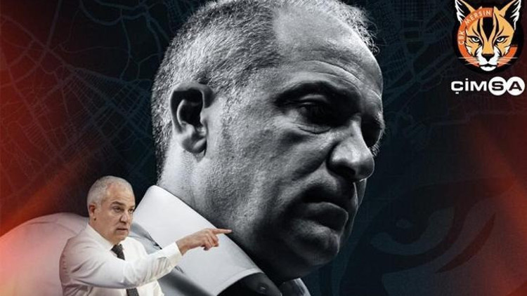 Çimsa ÇBK Mersinde başantrenör değişikliği