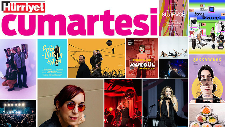 Sahnede, müzede, koridorlarda…