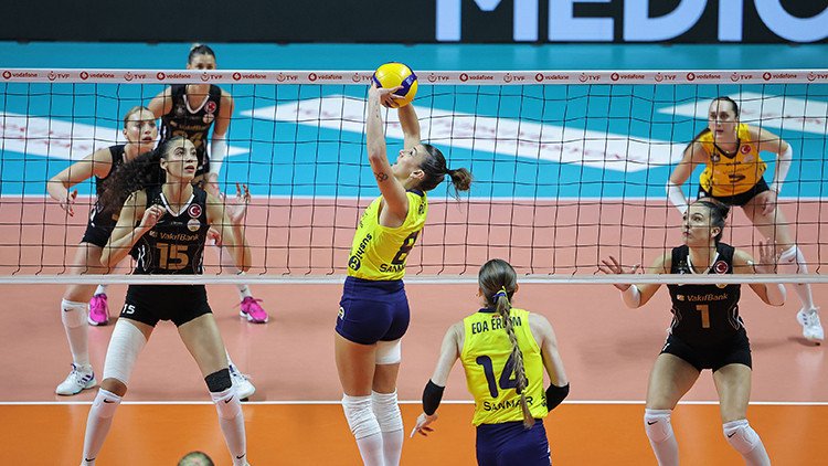 Sultanlar Liginde dev maç VakıfBank Fenerbahçe Medicana ile karşılaşacak