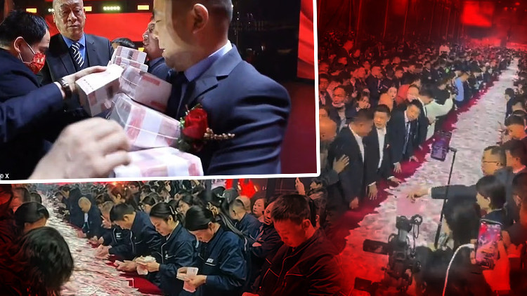 Ziyafet masasında 26 milyon dolarlık ikramiye: Çinli firmanın çalışanları Neden altın dağıtmıyorsunuz diye soruyormuş