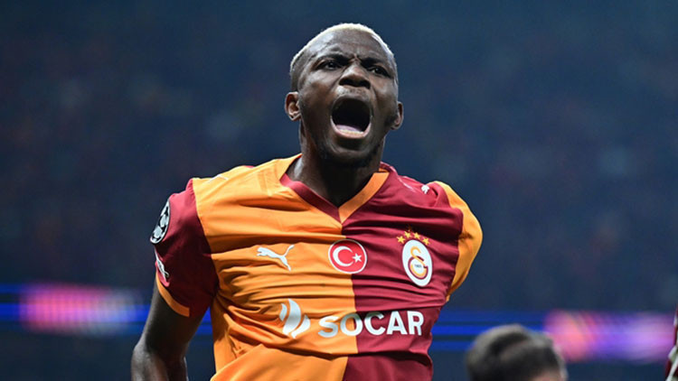 Hürriyet: Galatasaraylı Osimhen, Juventus maçı sonrası Şampiyonlar Liginde haftanın oyuncusu ödülüne aday oldu Rakibi Sörloth