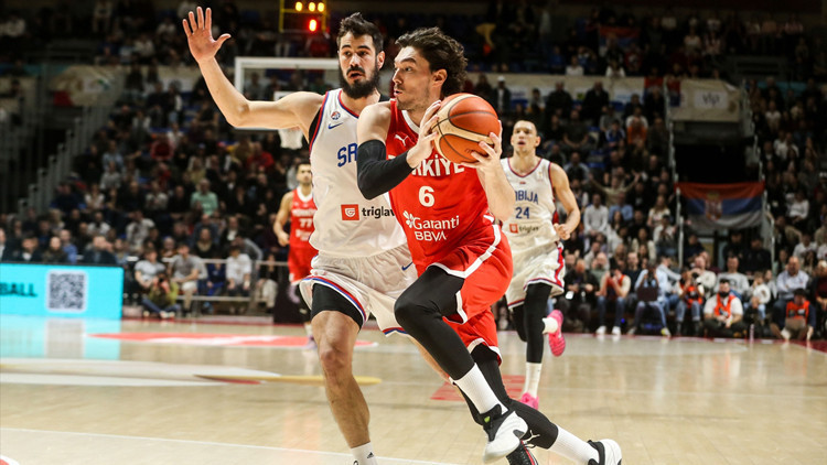 Sırbistan 78-82 Türkiye (12 Dev Adam 2027 Dünya Kupası Eleme maçı)