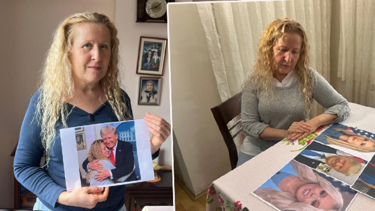 Necla Özmen babası olduğunu iddia ettiği Trumpa seslendi: Başka ülkelerin iç işlerine karışma