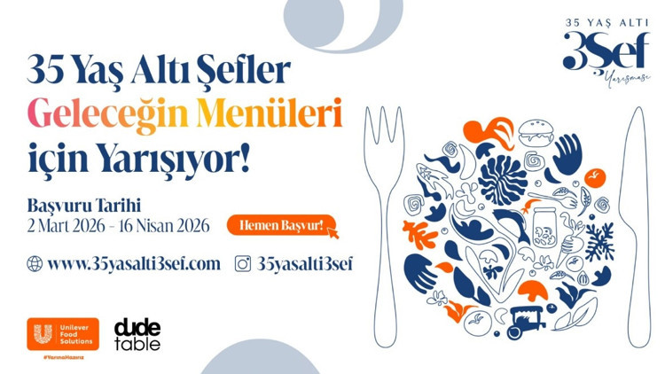 35 Yaş Altı 3 Şef Yarışması başlıyor, genç şefler bu yıl geleceğin menüleri için yarışıyor