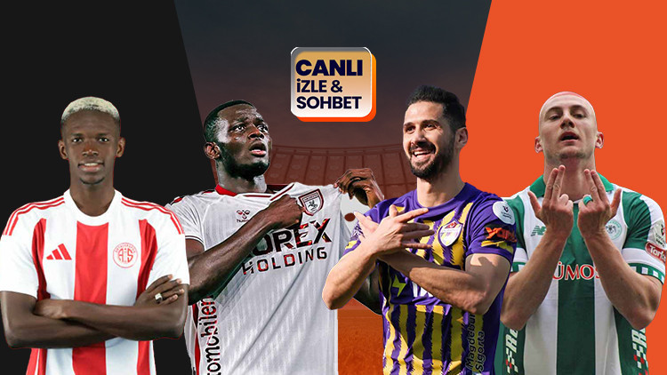 Antalyaspor-Samsunspor ile, Eyüpspor-Konyaspor ile karşılaşacak Maçların heyecanı Mislide