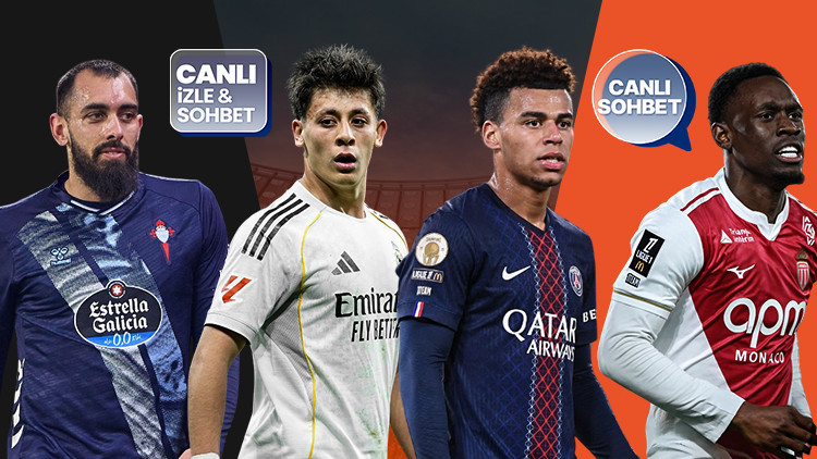 Celta Vigo-Real Madrid maçı canlı yayın, PSG-Monaco karşılaşması canlı sohbet ile Mislide