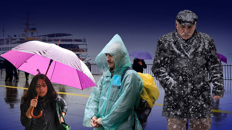 SON DAKİKA HAVA DURUMU TAHMİNLERİ İL İL | Hafta sonu hava nasıl olacak Bugün kar yağacak mı Meteorolojiden 8 ile kar yağışı uyarısı