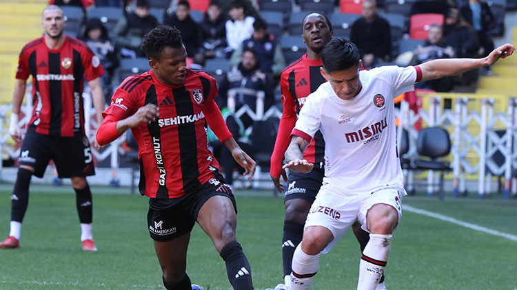 Gaziantep FK 1-1 Fatih Karagümrük maç özeti (Süper Lig)