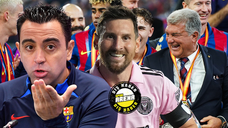 Xaviden çok çarpıcı Barcelona sözleri: Laporta Messinin geri dönmesine izin vermedi Xaviden çok çarpıcı Barcelona sözleri: Laporta Messinin geri dönmesine izin vermedi